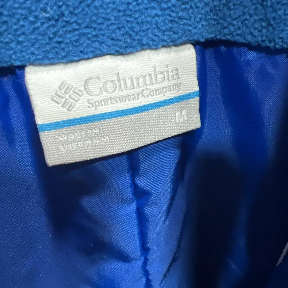 Columbia Kids Snowslope Snow Bib Size M (10-12) Blue - Excellent condition!